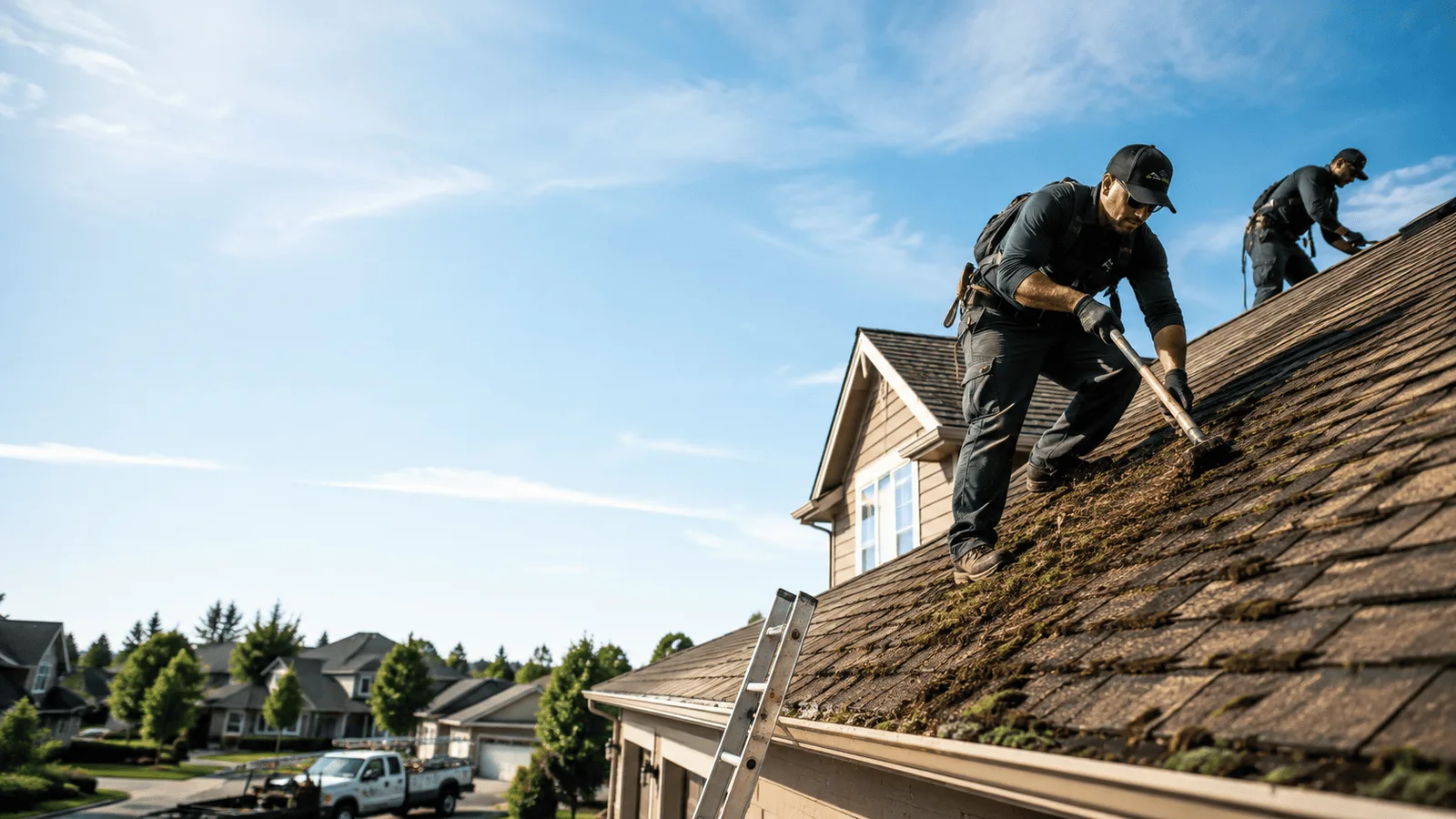 Roof Moss Removal in Corning, KS near me